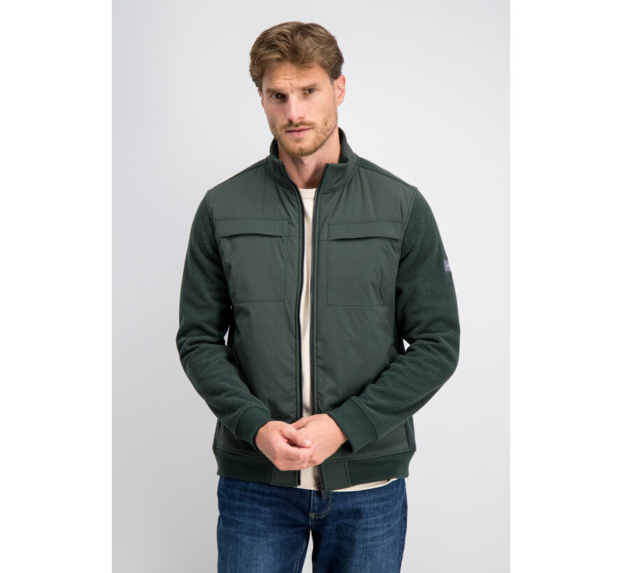Gabbiano Sweat Vest Mix Cardigan INVER Highland Green (4267430 - 00675)