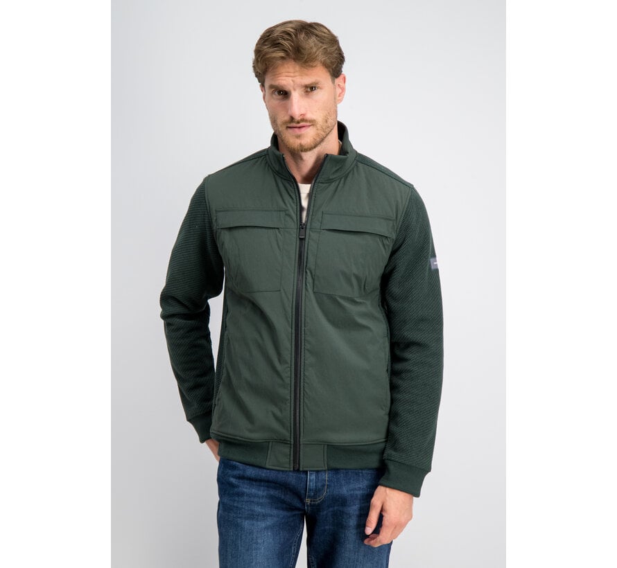 Gabbiano Sweat Vest Mix Cardigan INVER Highland Green (4267430 - 00675)