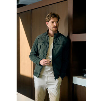 Gabbiano Gabbiano Sweat Vest Mix Cardigan INVER Highland Green (4267430 - 00675)