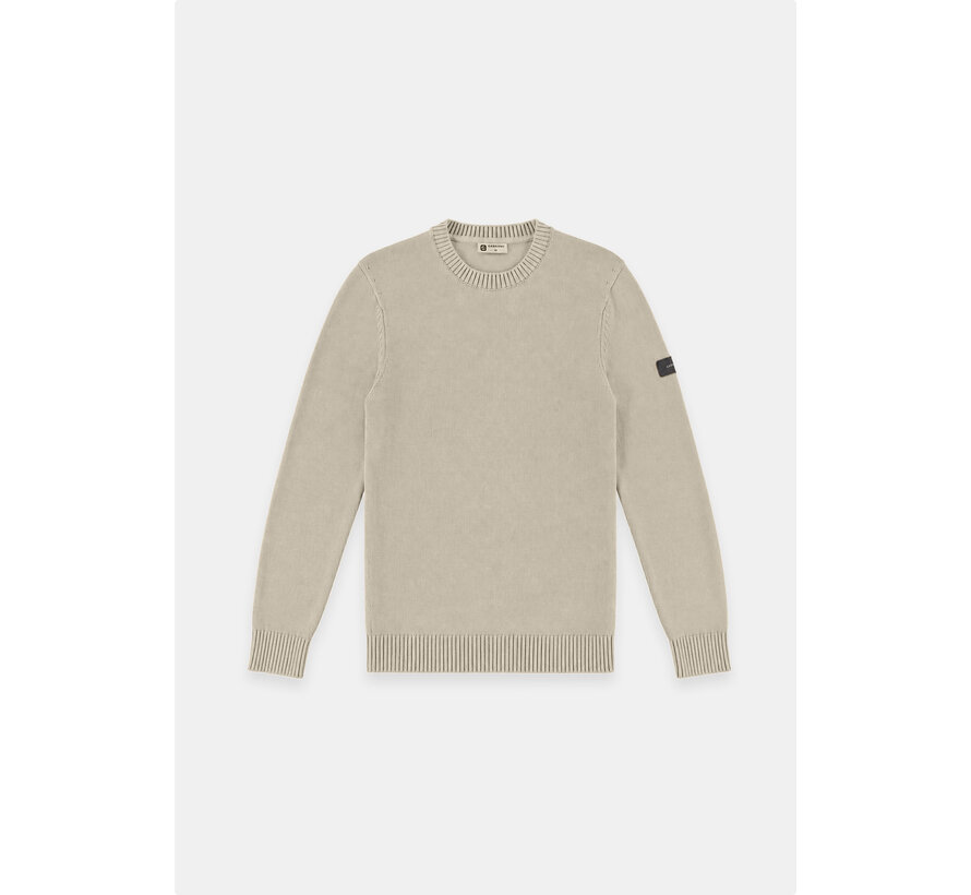 Gabbiano Garment Dye Crewneck Knit EWAN Sage Green (6167283 - 00672)