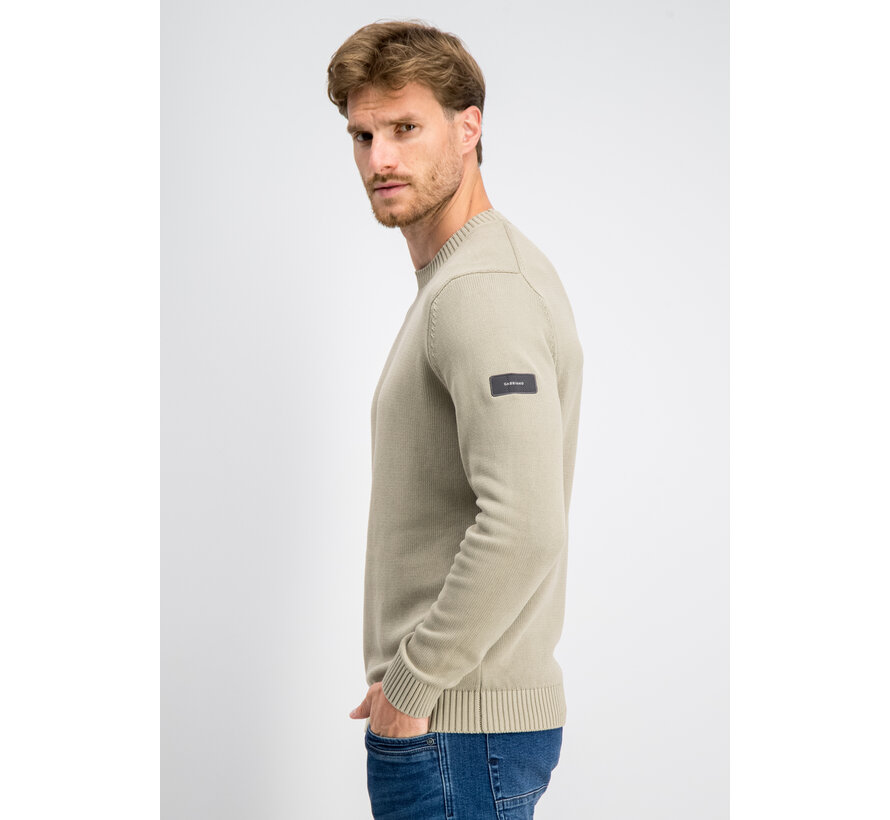 Gabbiano Garment Dye Crewneck Knit EWAN Sage Green (6167283 - 00672)