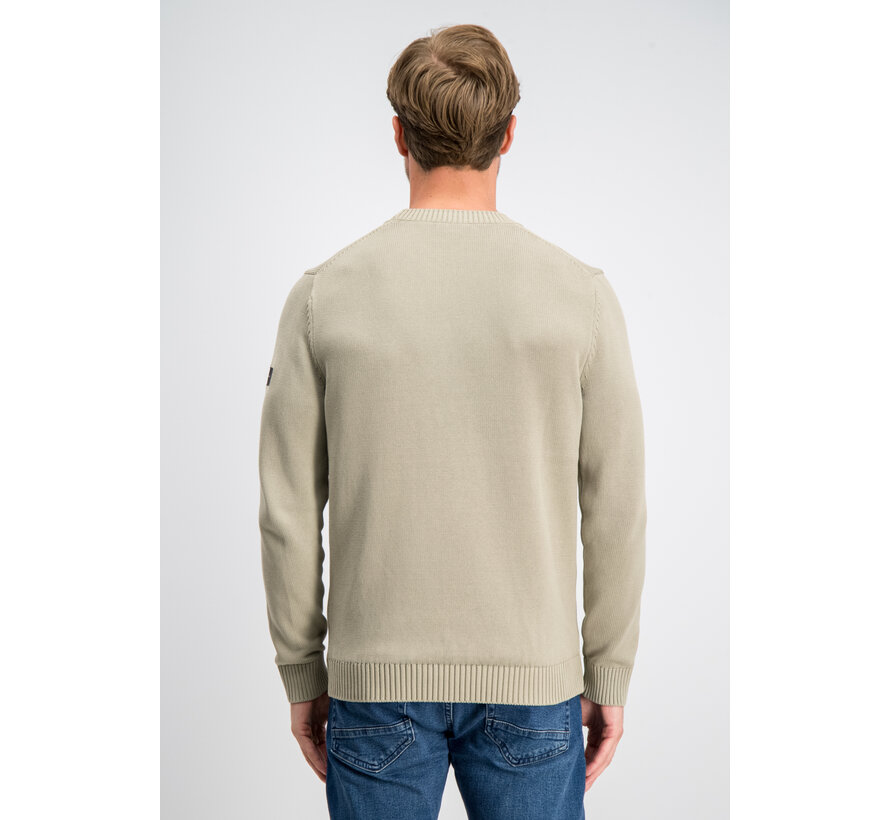 Gabbiano Garment Dye Crewneck Knit EWAN Sage Green (6167283 - 00672)