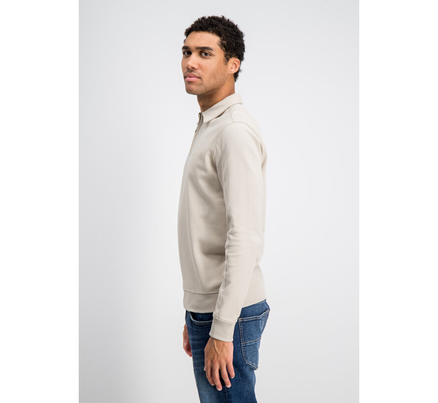 Gabbiano Diagnal Sweat Polo KEAN Coastal Sand (7767533 - 00673)