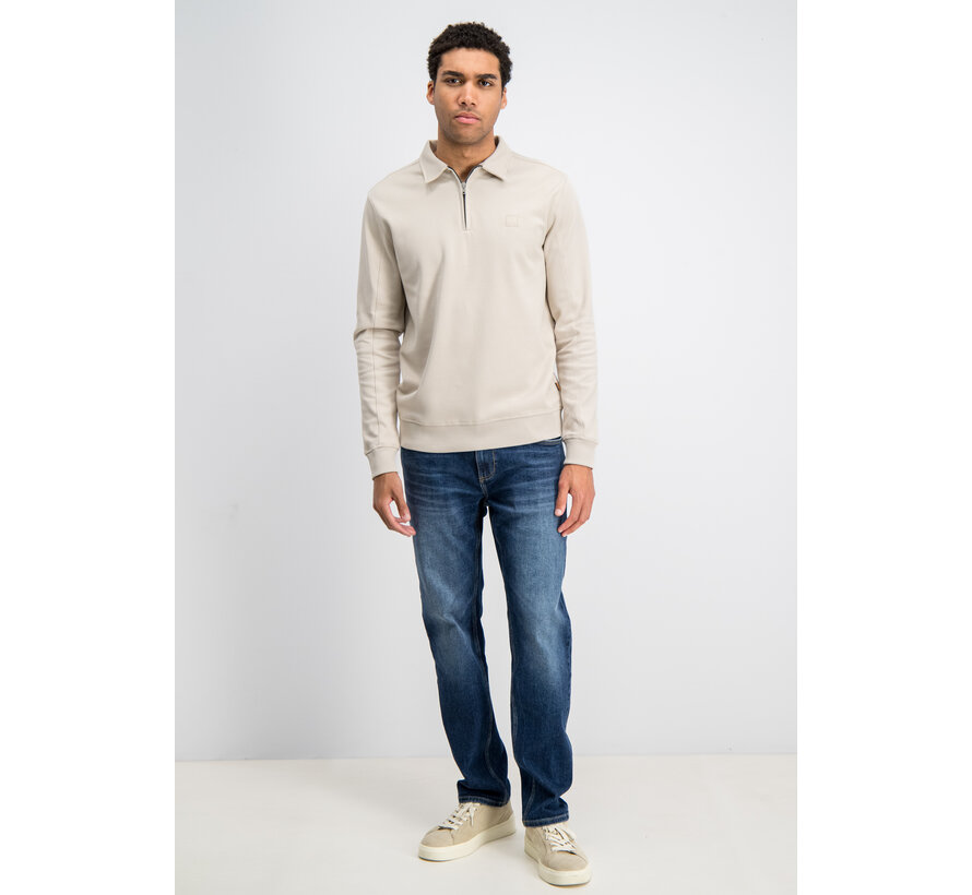 Gabbiano Diagnal Sweat Polo KEAN Coastal Sand (7767533 - 00673)