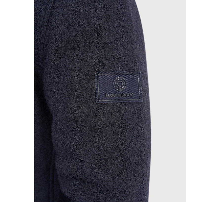 Blue Industry Shirt Jacket Navy (STEFANO-W26-M12)