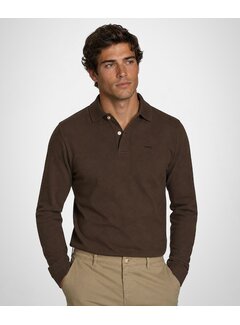 McGregor Longsleeve Polo Classic Chocolate Brown (MM262.9003.01 - 3010)