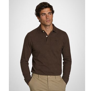 McGregor Longsleeve Polo Classic Chocolate Brown (MM262.9003.01 - 3010)