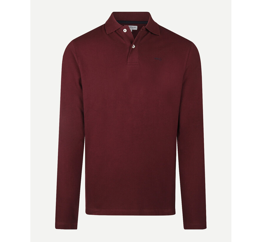 Longsleeve Polo Classic Burgundy (MM262.9003.01 - 4215)