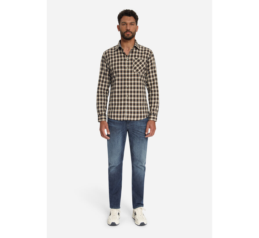 Overhemd Yarn Dyed Check Herringbone Weave (33490996 - 048)