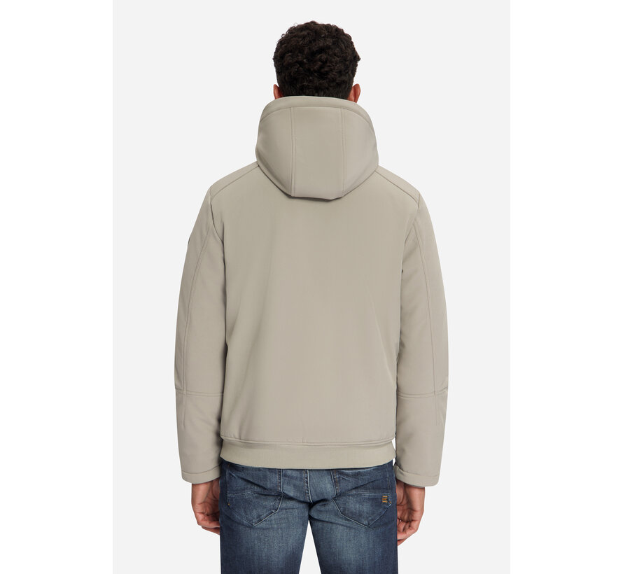 No Excess Jas Short Fit Softshell Taupe (33630907 - 044)