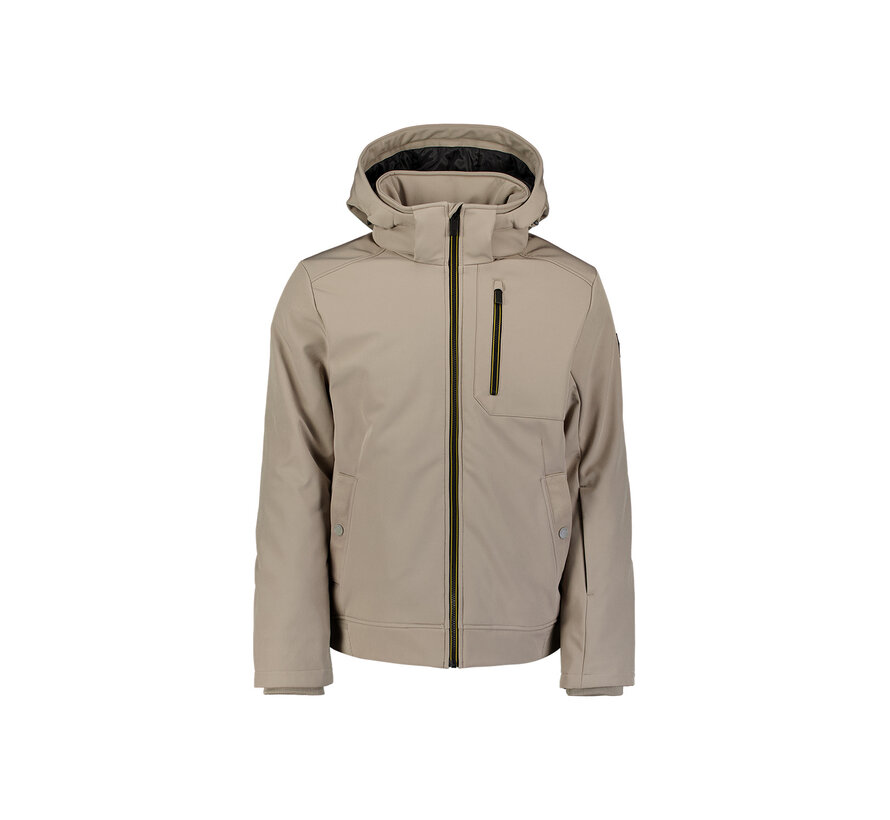 No Excess Jas Short Fit Softshell Taupe (33630907 - 044)