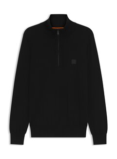 HUGO BOSS Hugo Boss Orange Trui Half Zip Kanobix_S Black (50527585 - 001)
