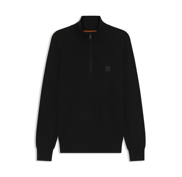 HUGO BOSS Orange Trui Half Zip Kanobix_S Black (50527585 - 001)