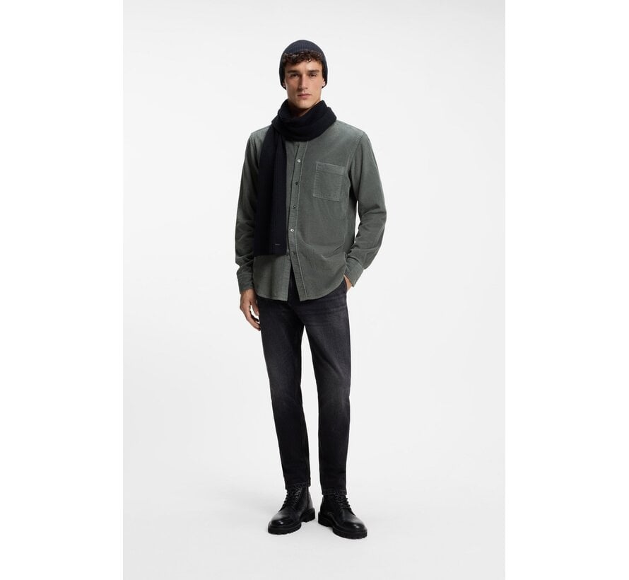 Hugo Boss Orange Overhemd Relegant Corduroy Open Green (50569609 - 377)