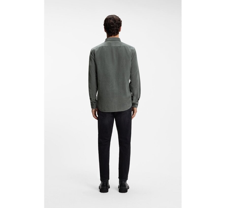 Hugo Boss Orange Overhemd Relegant Corduroy Open Green (50569609 - 377)