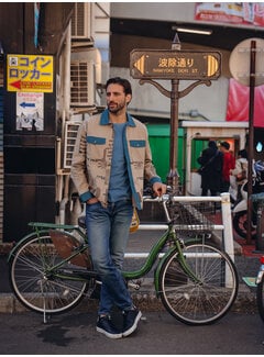 A Fish Named Fred Overshirt Tokyo Trip Oriental Sand (34.032 - 205)