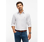 Tommy Hilfiger Overhemd Heritage Oxford Stripe Coastal Taupe (mw0mw36238 - 0AB)
