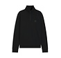 Orange Half Zip Sweater Zetrust Regular Fit Black (50468926 - 001)