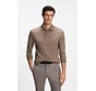 Black Longsleeve Polo Pado Open Brown (50468392 - 240)