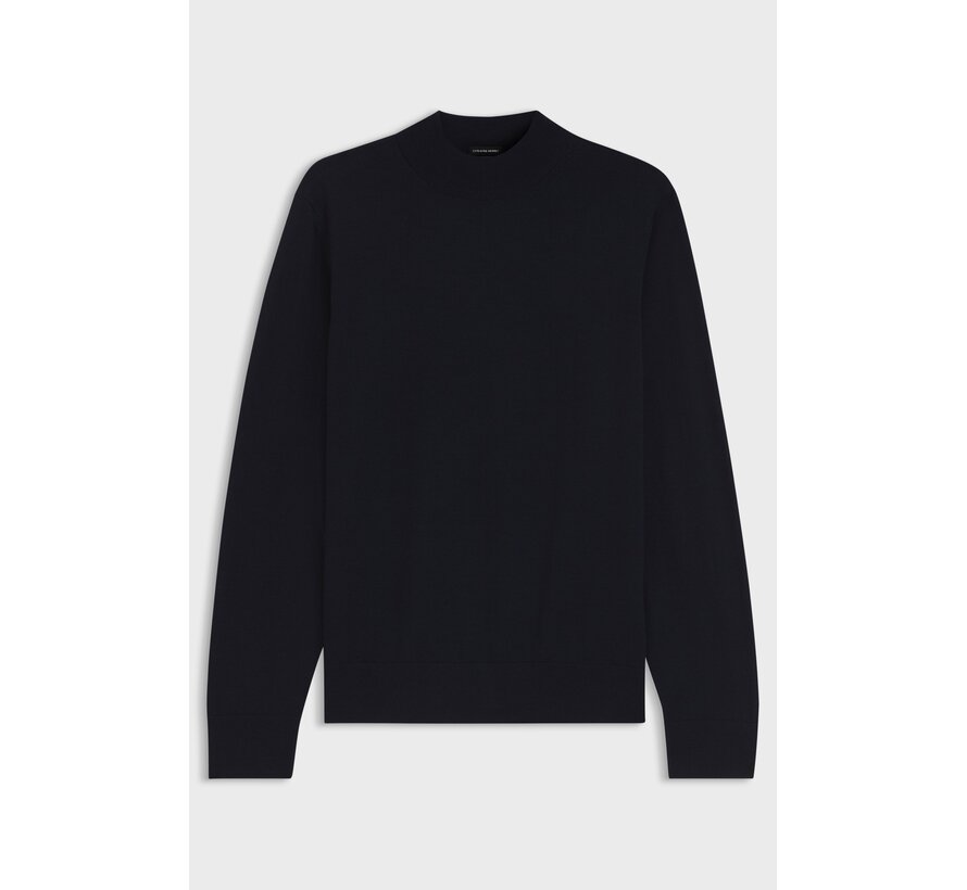 Hugo Boss Black Pullover Mock Neck H-Bjarno Dark Blue (50570642 - 404)