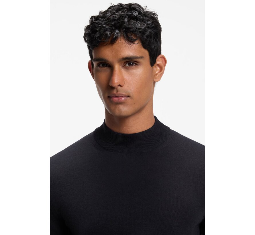 Hugo Boss Black Pullover Mock Neck H-Bjarno Dark Blue (50570642 - 404)