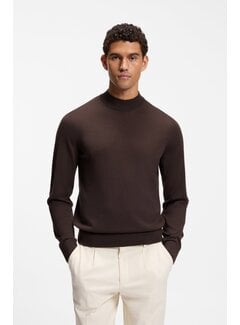 HUGO BOSS Hugo Boss Black Pullover Mock Neck H-Bjarno Dark Brown (50570642 - 209)