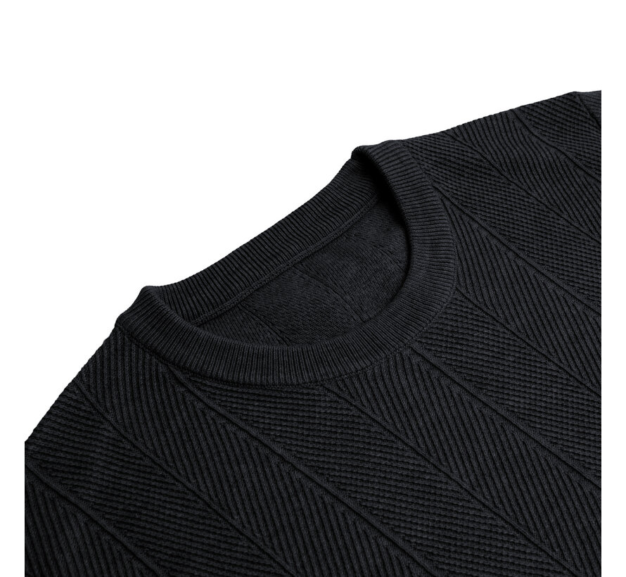 Pullover Herringbone Jo Navy (TRKWKE143 - 803)
