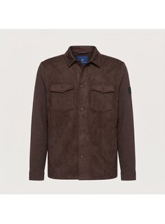 Blue Industry Shirt Jacket Brown (NAPOLI-W26-M42)