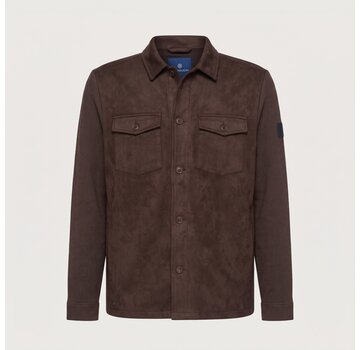 Blue Industry Shirt Jacket Brown (NAPOLI-W26-M42)