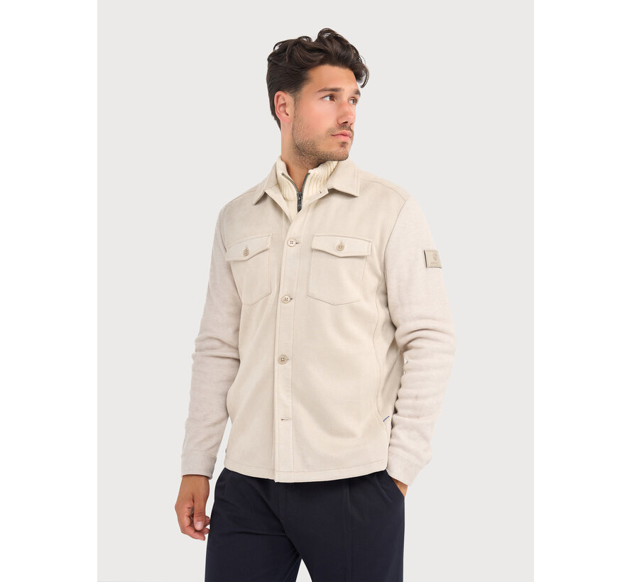 Blue Industry Shirt Jacket Stone (NAPOLI-W26-M42)
