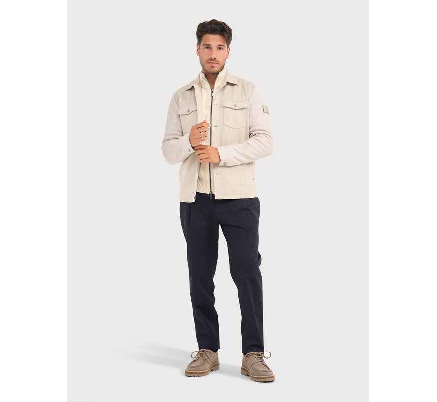 Blue Industry Shirt Jacket Stone (NAPOLI-W26-M42)