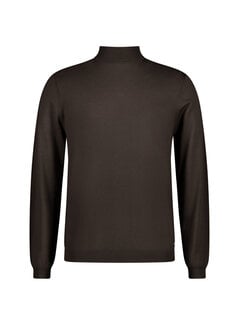 Roy Robson Roy Robson Pullover Mock Neck Wol Dark Brown (091 17855 1304700 - A210)