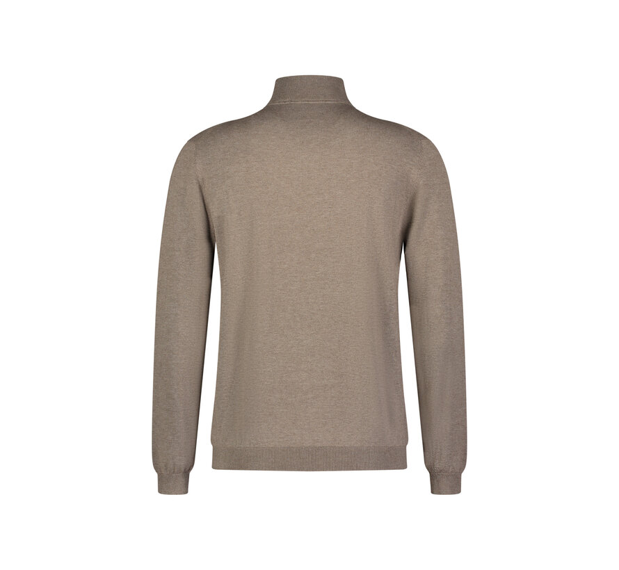 Roy Robson Pullover Half Zip Structure Brown (091 17879 1304900 - A230)