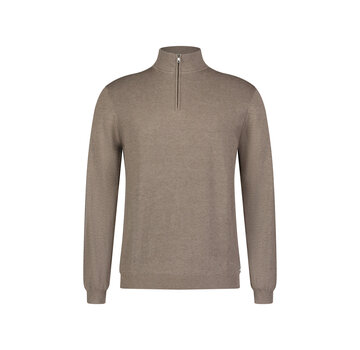 Roy Robson Pullover Half Zip Structure Brown (091 17879 1304900 - A230)
