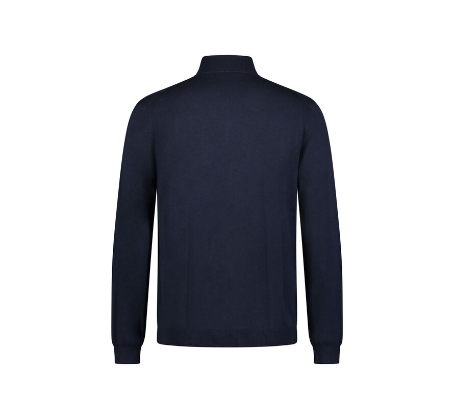 Roy Robson Pullover Half Zip Structure Dark Blue (091 17879 1304900 - A401)