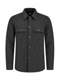 District Indigo District Indigo Overshirt Wol Mix Black (7.52.040.756 - 020)