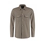 Overshirt Wol Mix Bruin (7.52.040.756 - 048)