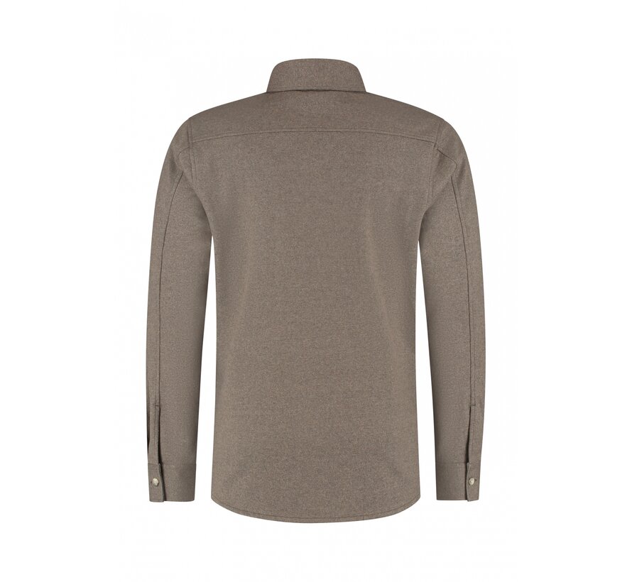 Overshirt Wol Mix Bruin (7.52.040.756 - 048)