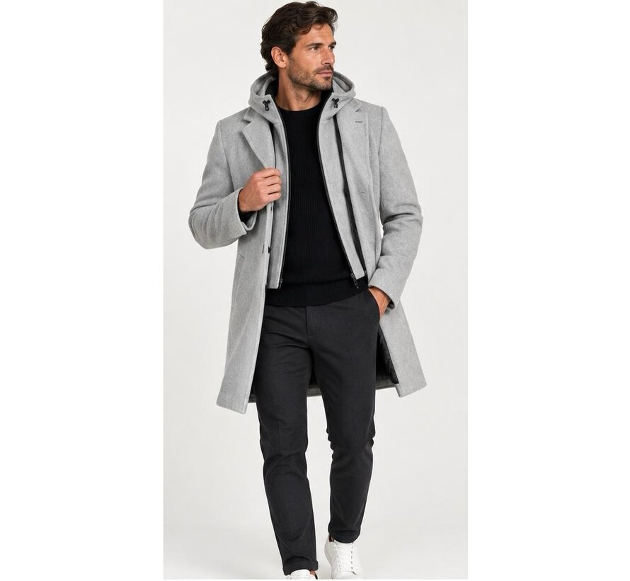 DiArvid Coat Grey (252814 - 330)