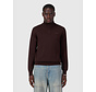 Pure Path Pullover Half Zip Flat Knit Dark Brwon (26030807 - 96)