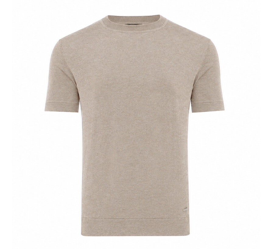 Tresanti Knitted T-shirt Jovani Beige (TRKWKE142 - 101)