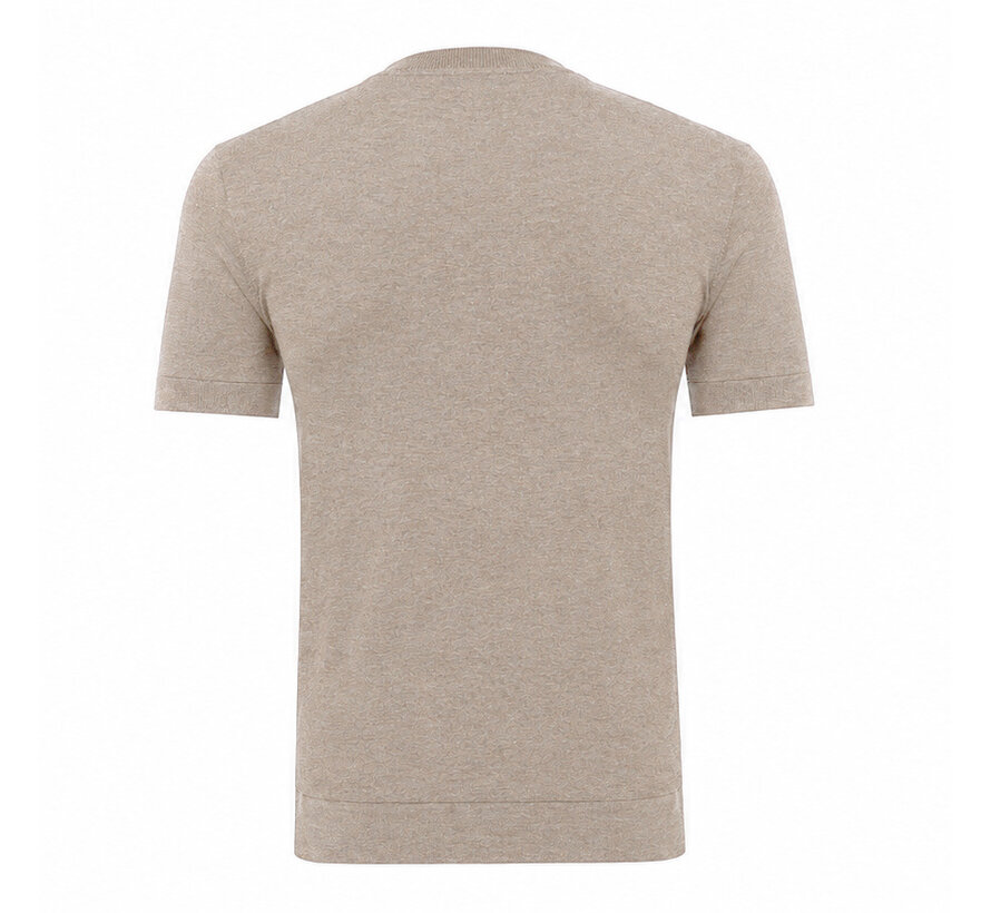 Tresanti Knitted T-shirt Jovani Beige (TRKWKE142 - 101)