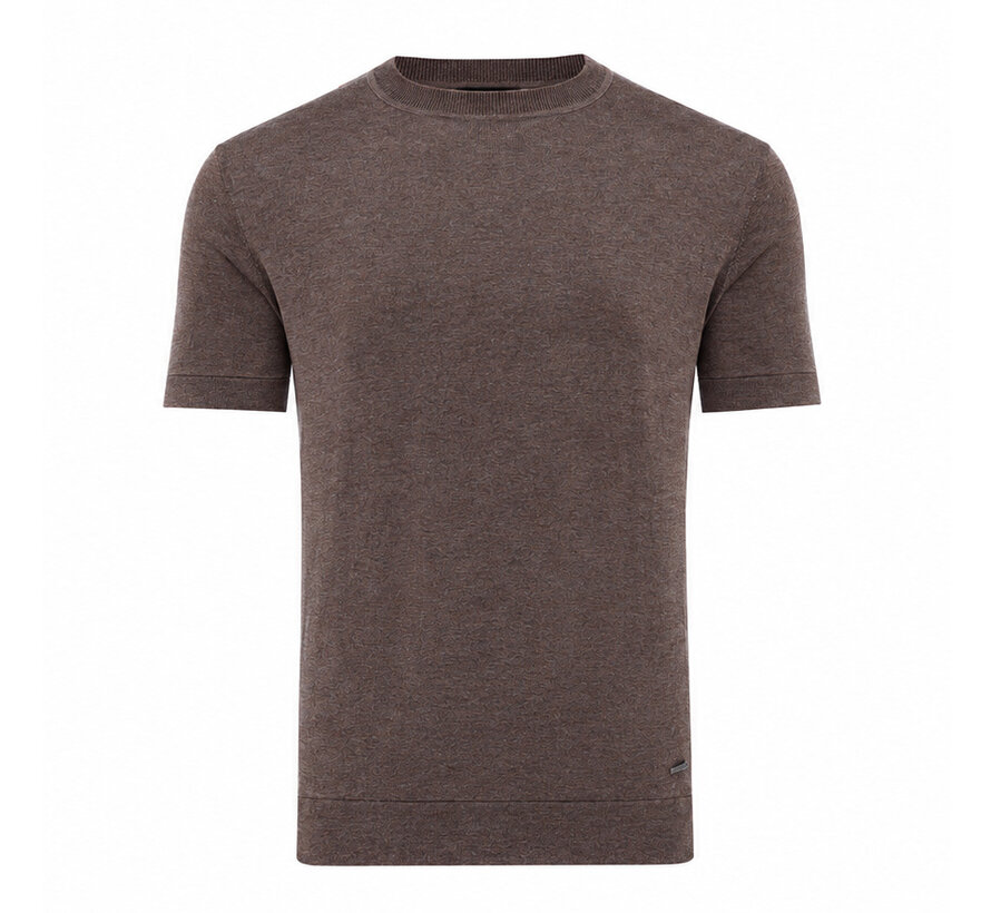 Tresanti Knitted T-shirt Jovani Brown (TRKWKE142 - 400)