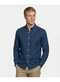 McGregor McGregor Overhemd Chambrey Shirt Medium Blue (MM999.6001.06 - 2002)