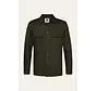 Profuomo Overshirt Wolmix Knitted Dark Green (PPXF30001C)