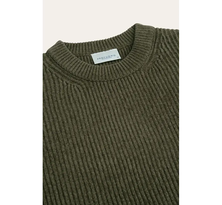 Profuomo Pullover Chenille Green (PPXJ30034A)