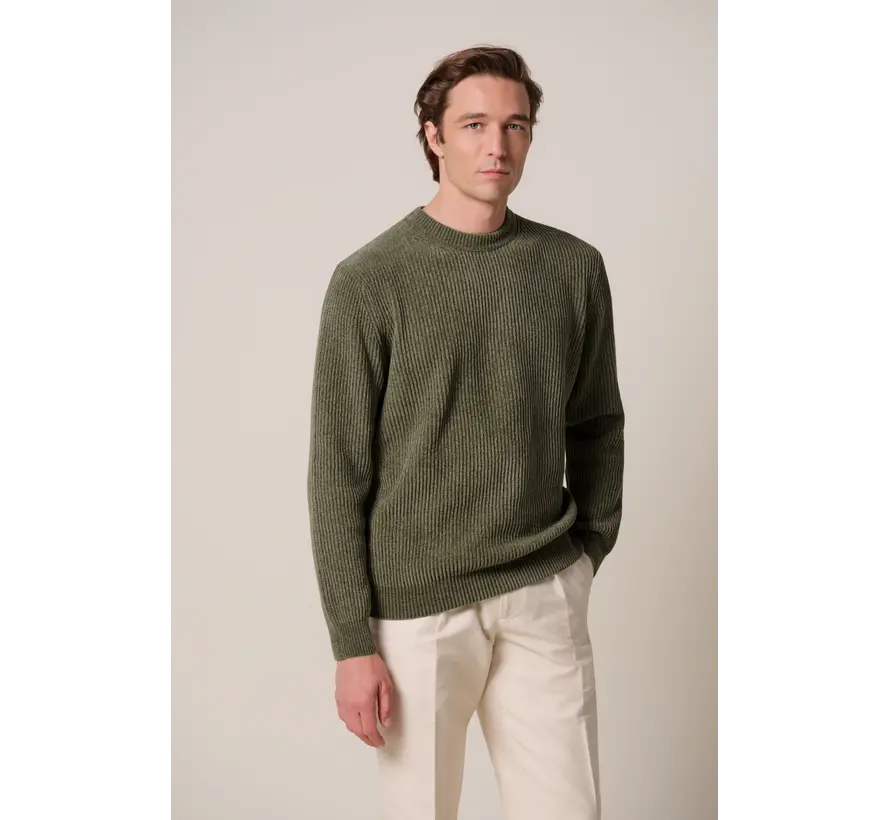 Profuomo Pullover Chenille Green (PPXJ30034A)
