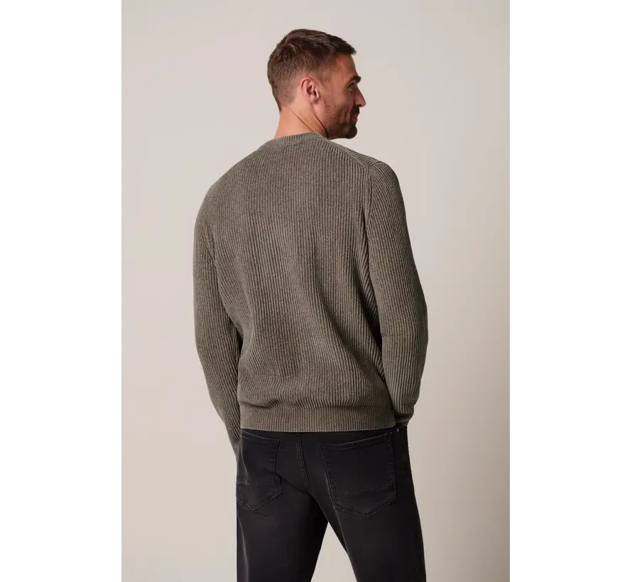Profuomo Pullover Chenille Brown (PPXJ30034B)