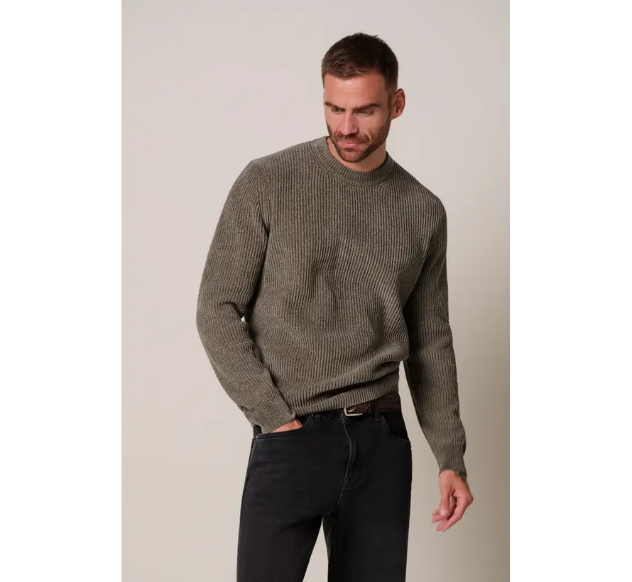 Profuomo Pullover Chenille Brown (PPXJ30034B)