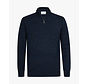 Profuomo Trui Half Zip Wol Royal Mel. (PPXJ30047A)